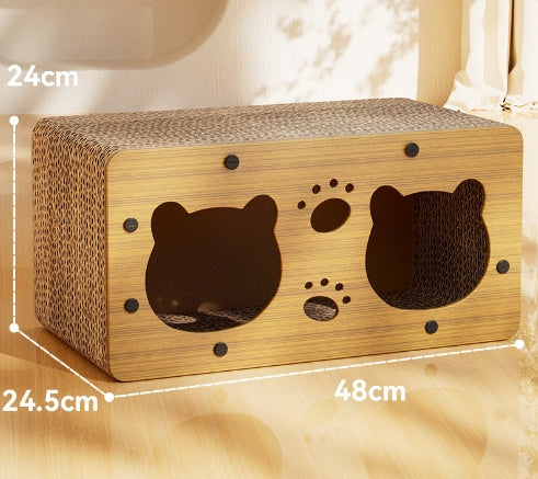 Creative Sisal Cat Scratch Board - Stylish Arch for Play & Rest