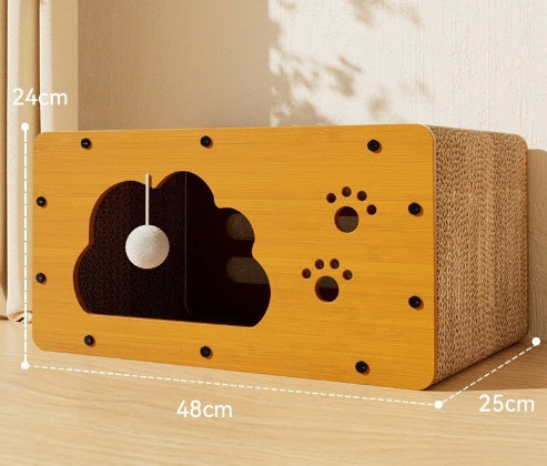 Creative Sisal Cat Scratch Board - Stylish Arch for Play & Rest