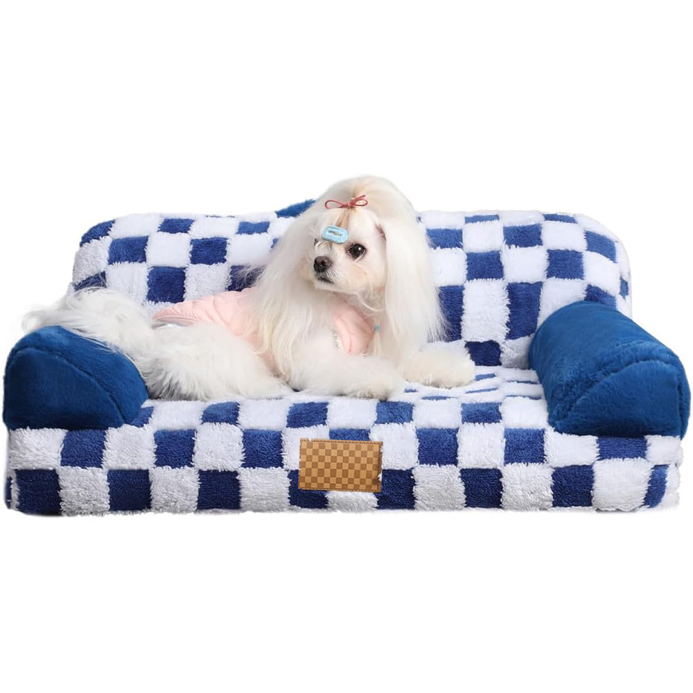 Luxury Sofa Pet Bed-Plush, Washable & Cozy