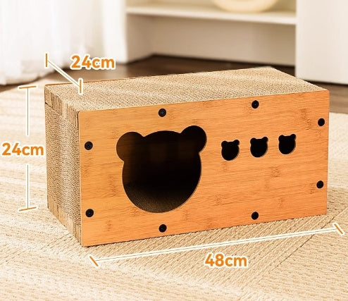 Creative Sisal Cat Scratch Board - Stylish Arch for Play & Rest