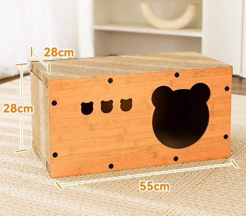 Creative Sisal Cat Scratch Board - Stylish Arch for Play & Rest