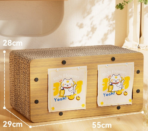 Creative Sisal Cat Scratch Board - Stylish Arch for Play & Rest